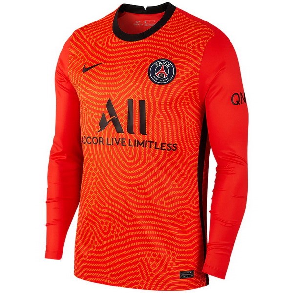 Tailandia Camiseta Paris Saint Germain ML Portero 2020-2021 Naranja